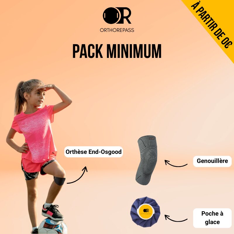 Pack minimum Osgood-Schlatter