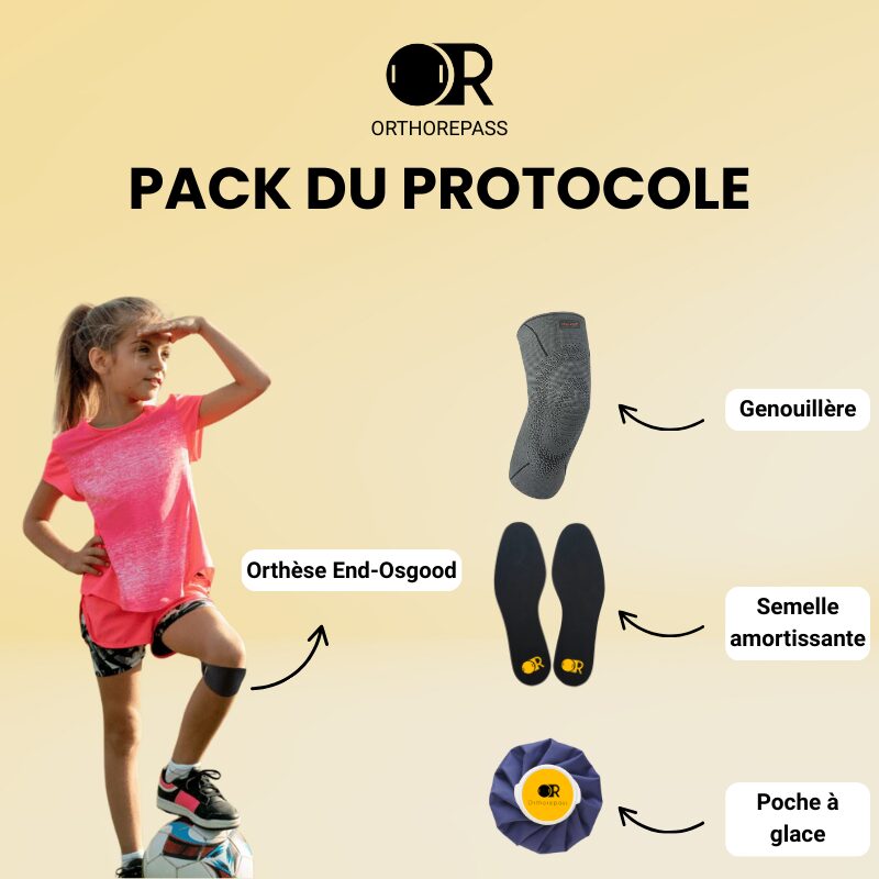 Protocole Orthorepass de 3 mois Osgood-Schlatter