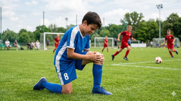 Osgood-Schlatter et football : votre enfant peut-il continuer à jouer ?