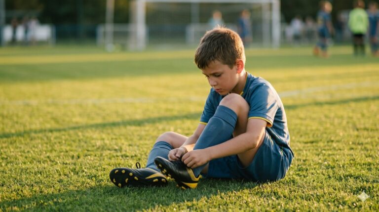 Maladie de Sever et football : pourquoi votre enfant footballeur a mal au talon