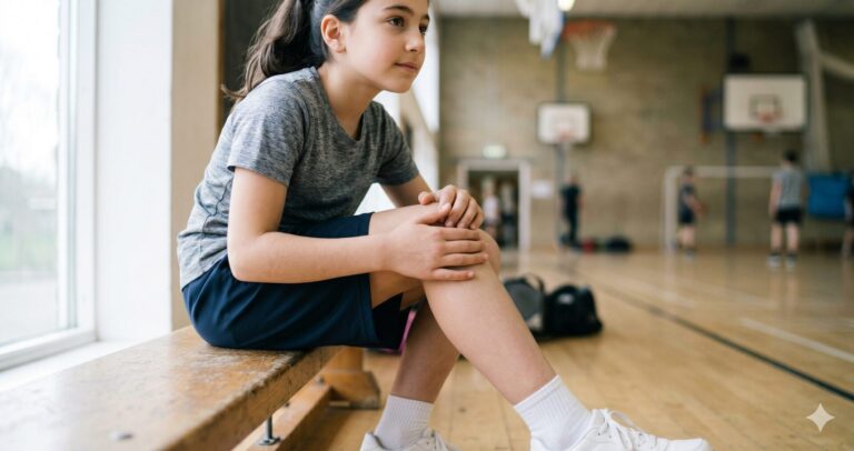 Mon enfant a une bosse sous le genou : faut-il s’inquiéter ?